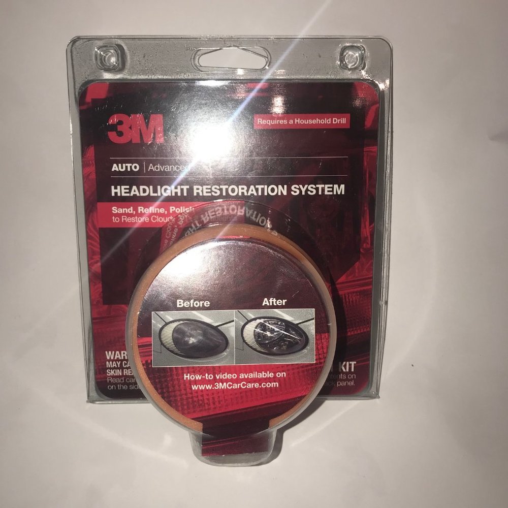 3M Headlight Restoration Lens System Repair Kit Ca
